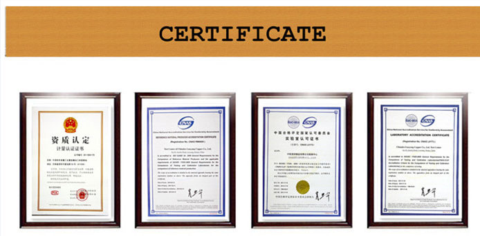Sølvforgylt kobberlist certificate