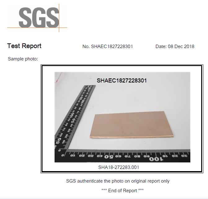 C51000 bronsestripe certificate